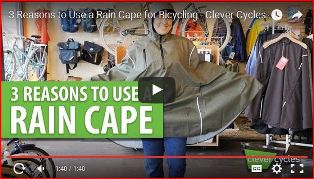 3 Reasons to Use a Rain Cape in Bike Town
