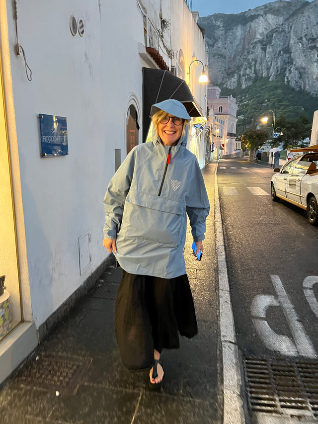 Cleverhood Pluto Blue Anorak in Naples