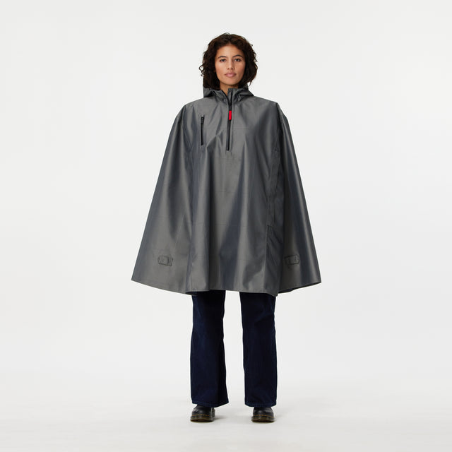 Cleverhood_Urbanaut Rain Cape Herringbone