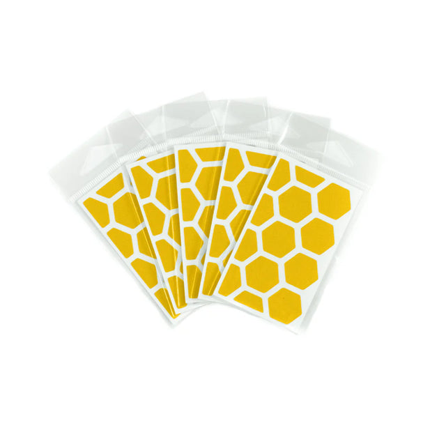 Reflective Hexagon Stickers