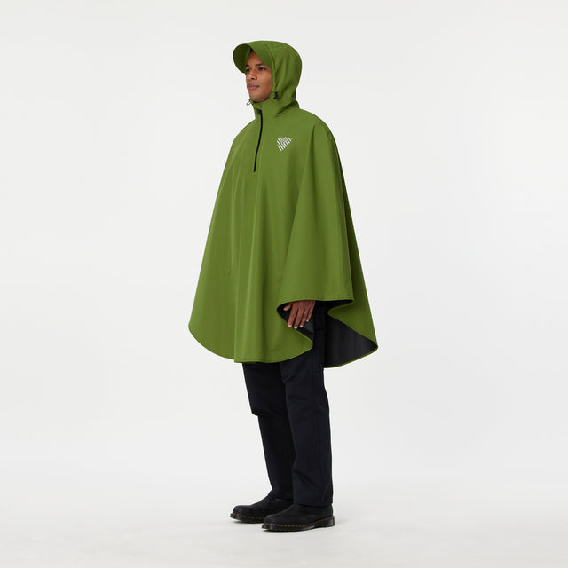 Cleverhood_Rover Rain Cape_Green