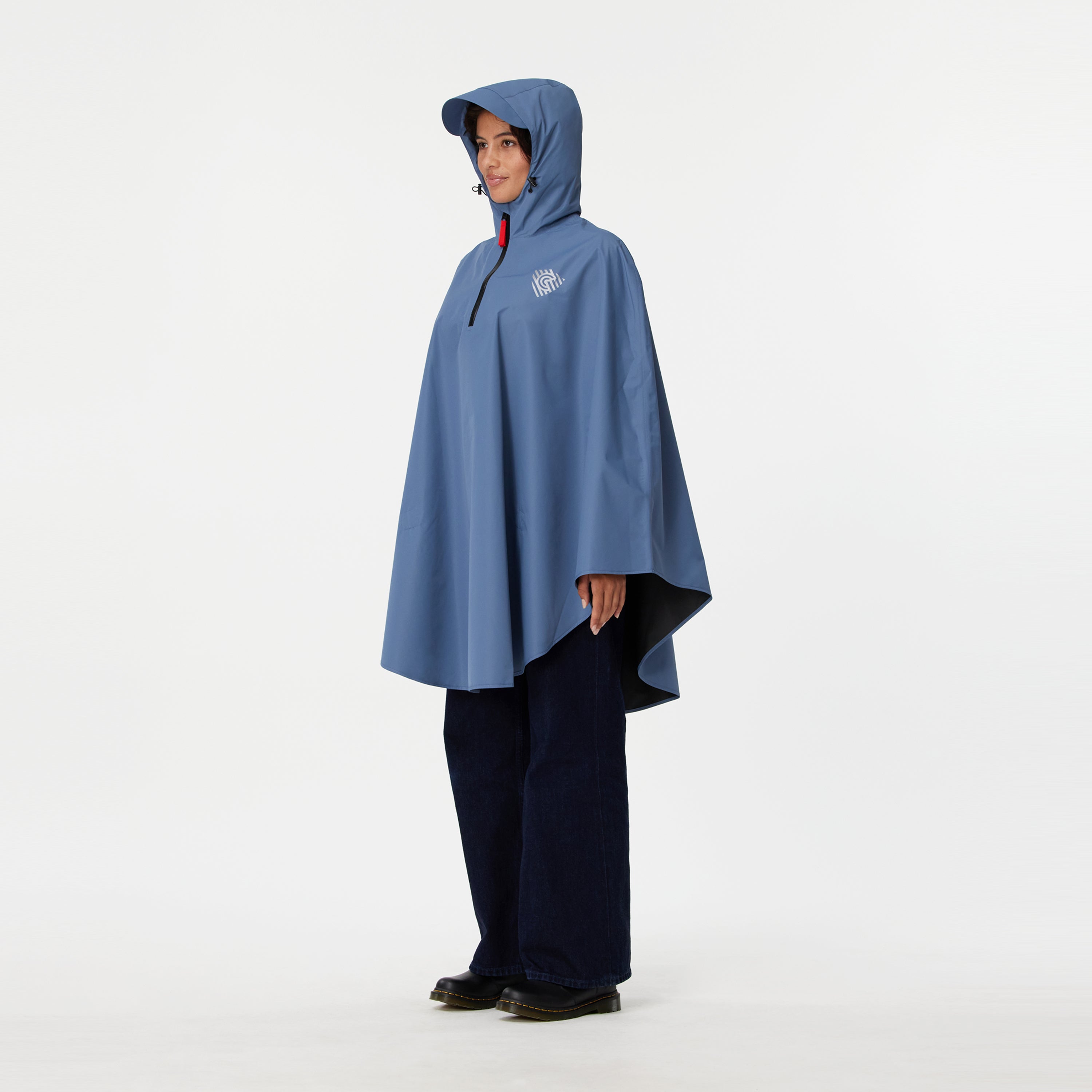 Women's rain shop cape with hood