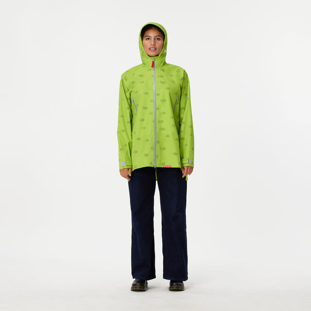 Cleverhood Zipster Jacket Lime Green