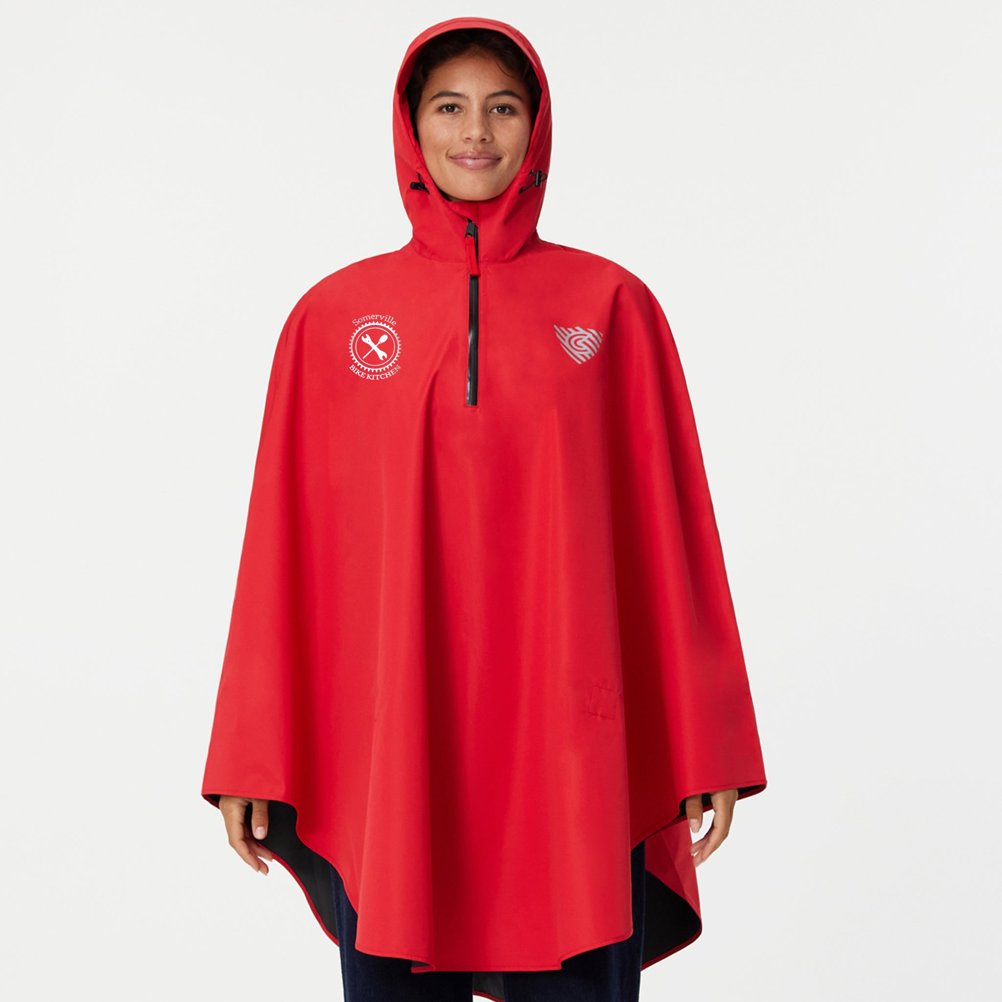 Women's rain cape outlet with hood